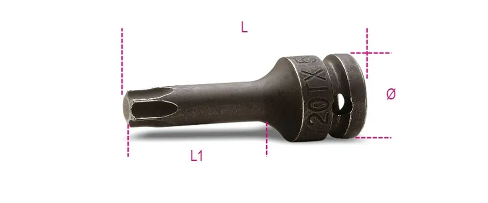 720TX 50SLAGDOPPEN VOOR TORX® SCHROEVEN