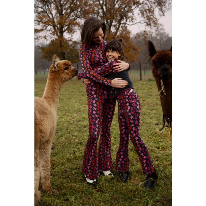 Ammehoela Longsleeve Zwart Sterrenprint