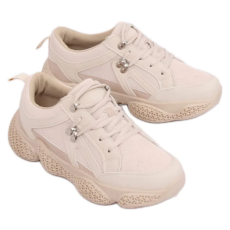 BEIGE BD5 BEIGE SPORTSCHOENEN