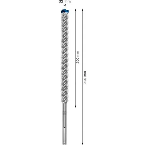 BOSCH BETONBOOR SDSMAX SPEEDX DIAMETER 32 X 520/450