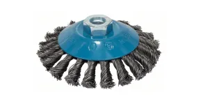 BOSCH Conische borstel, gevlochten, 115, staal 115 mm, 0,5 mm, M14 2608622058