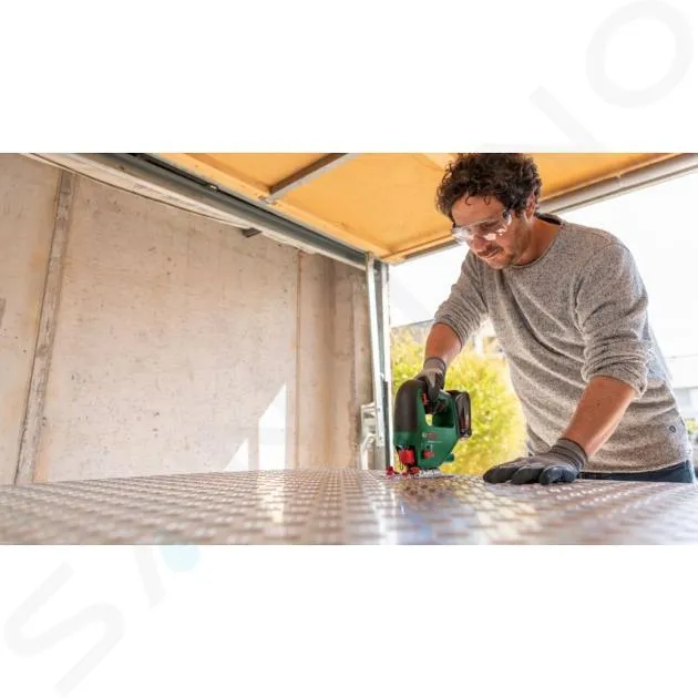BOSCH GEREEDSCHAP  18V ACCUDECOUPEERZAAG, ZONDER ACCU EN LADER 0603011100