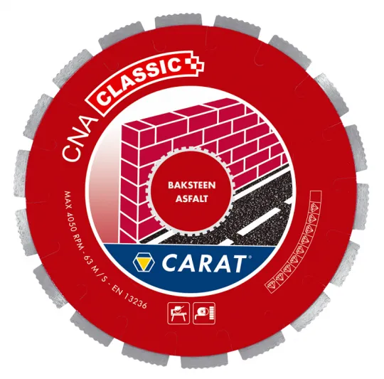 Carat diamantzaag baksteen asfalt CNA CLASSIC