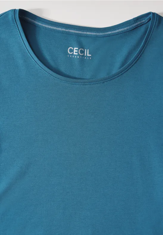 CECIL Shirt met ronde hals 