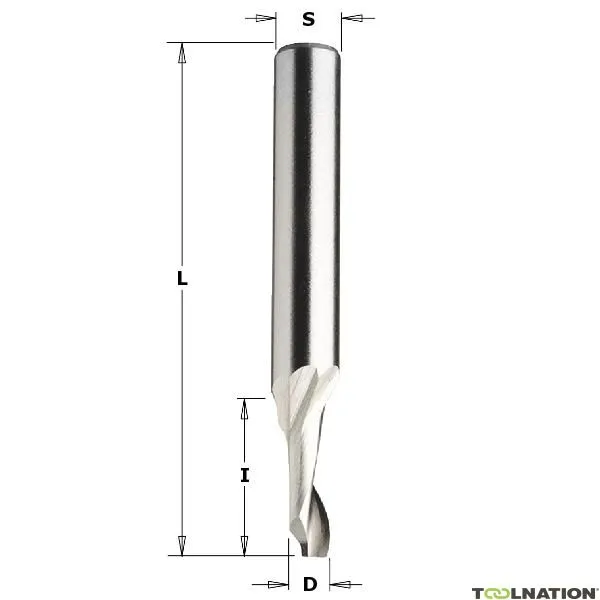 CMT 188.041.51 Spiraalfrees voor aluminium 4mm, schacht 8mm