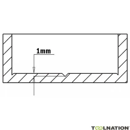 CMT 369.220.12 Cylinderkopboor 22mm, schacht 10x26, links