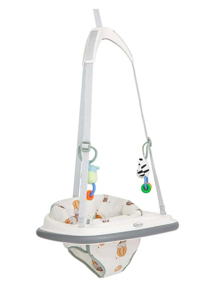 Deurhopper "Bumper Ju,per Up & Away" wit