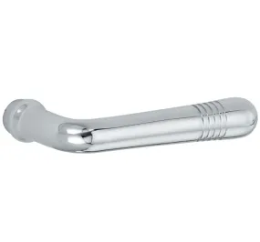 Deurkruk Art-Deco glans chroom