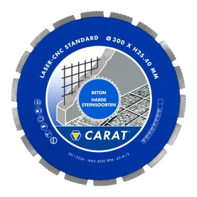 DIAMANTZAAG LASER CNC BETON 350x25,4 CARAT