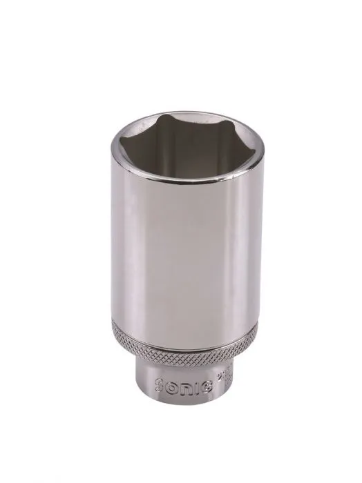 Dop zeskant lang 1/2 " 23 mm