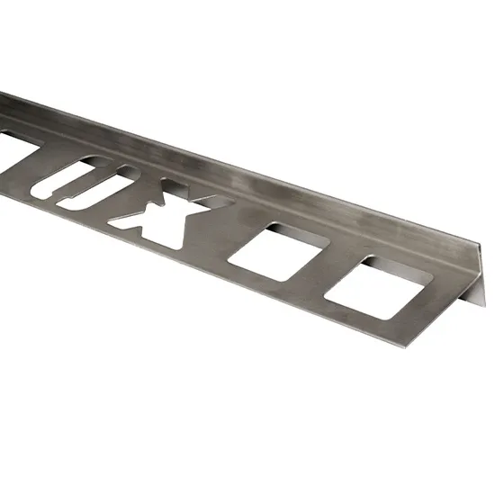 Doucheafloopprofiel RVS geborsteld zwart 11 x 2000mm rechts
