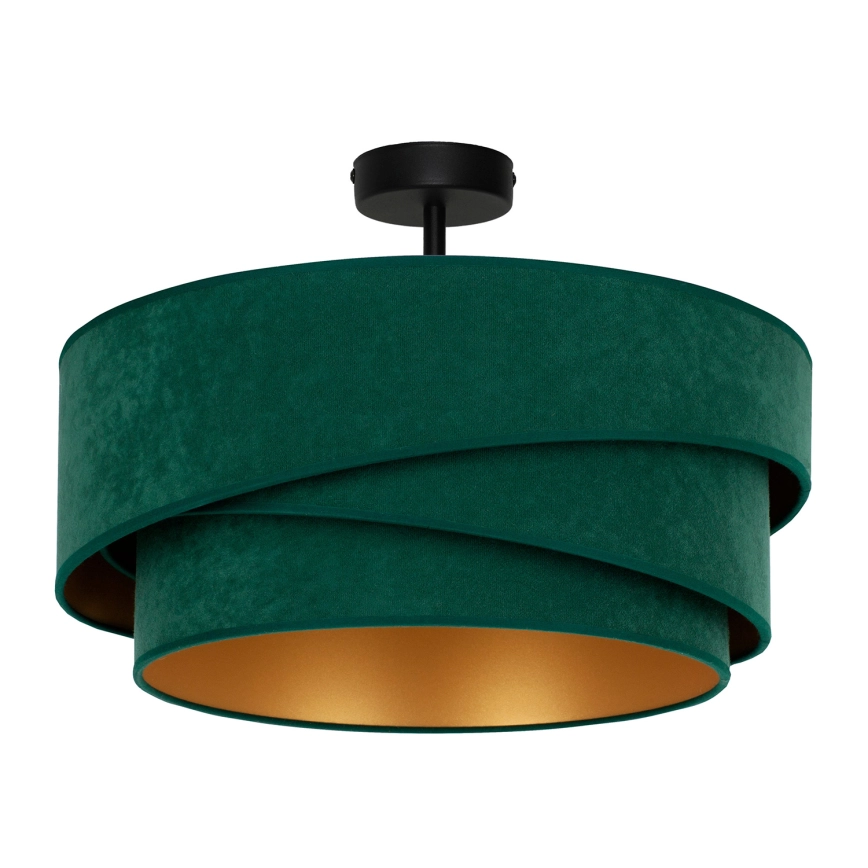 DUOLLA  BEVESTIGDE HANGLAMP KOBO 1XE27/15W/230V DIAMETER 45 CM GROEN