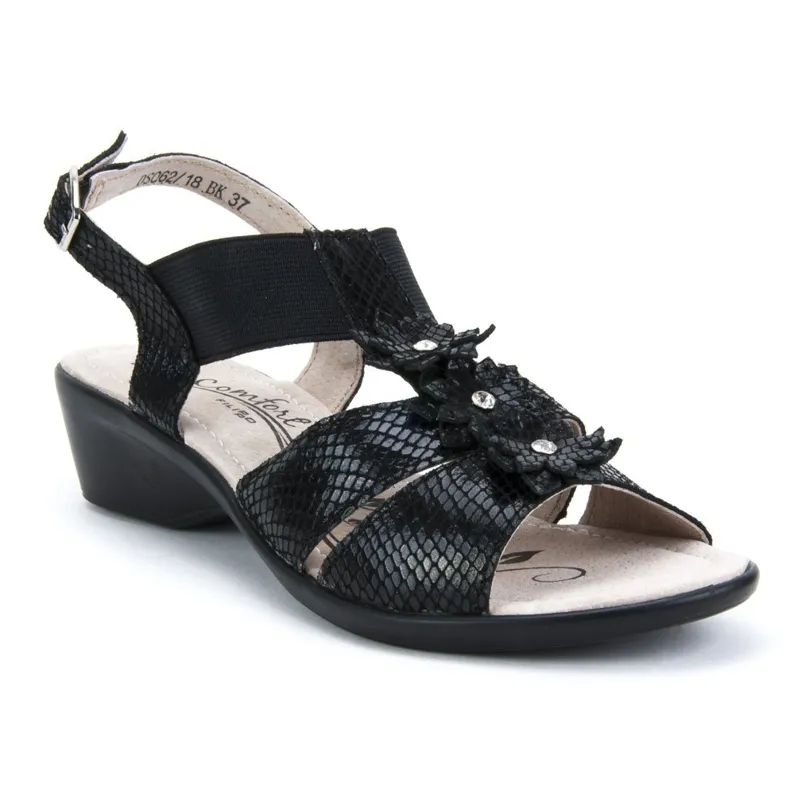Filippo DS062 / 18 Bk zwarte sandalen