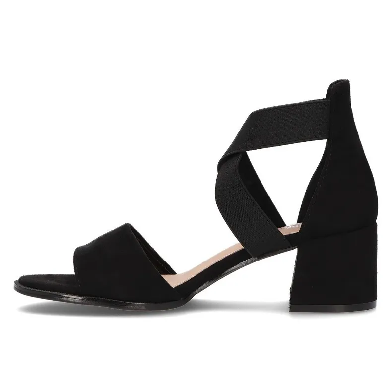Filippo DS2093 / 22 Bk zwarte sandalen