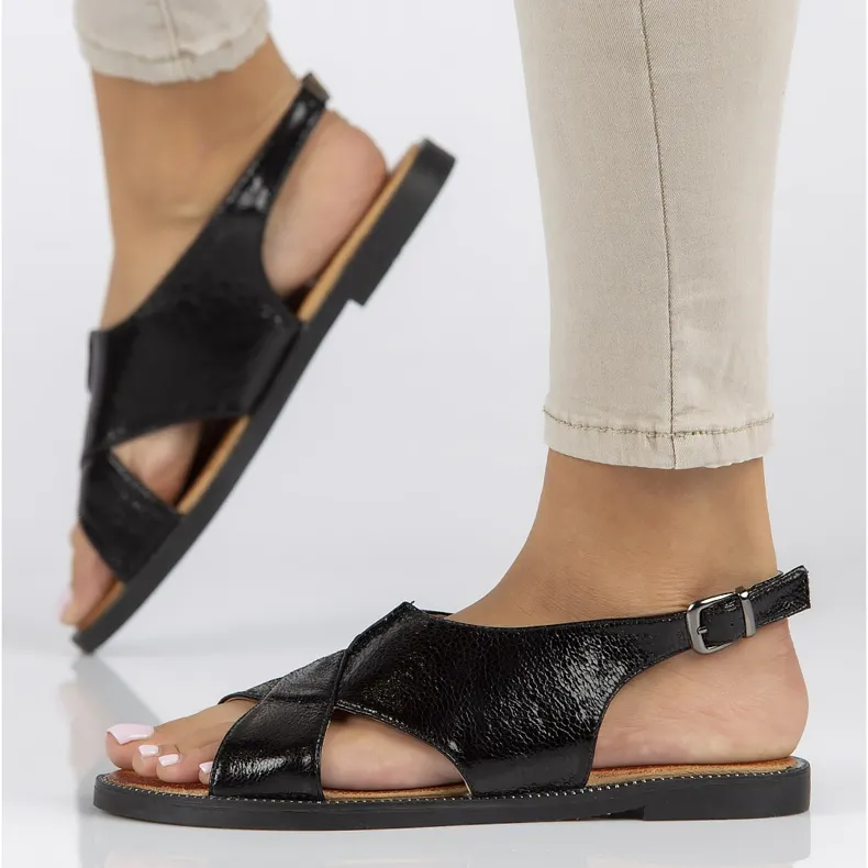 Filippo DS2104 / 22 Bk zwarte sandalen