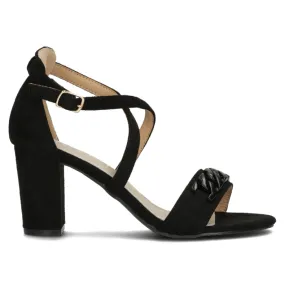 Filippo DS3665 / 22 Bk zwarte sandalen