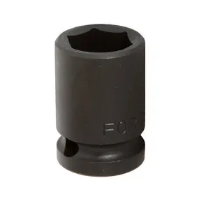 FORCE 4253.8 Krachtdop kort 1/4″ (6-kant) SAE 3/8″