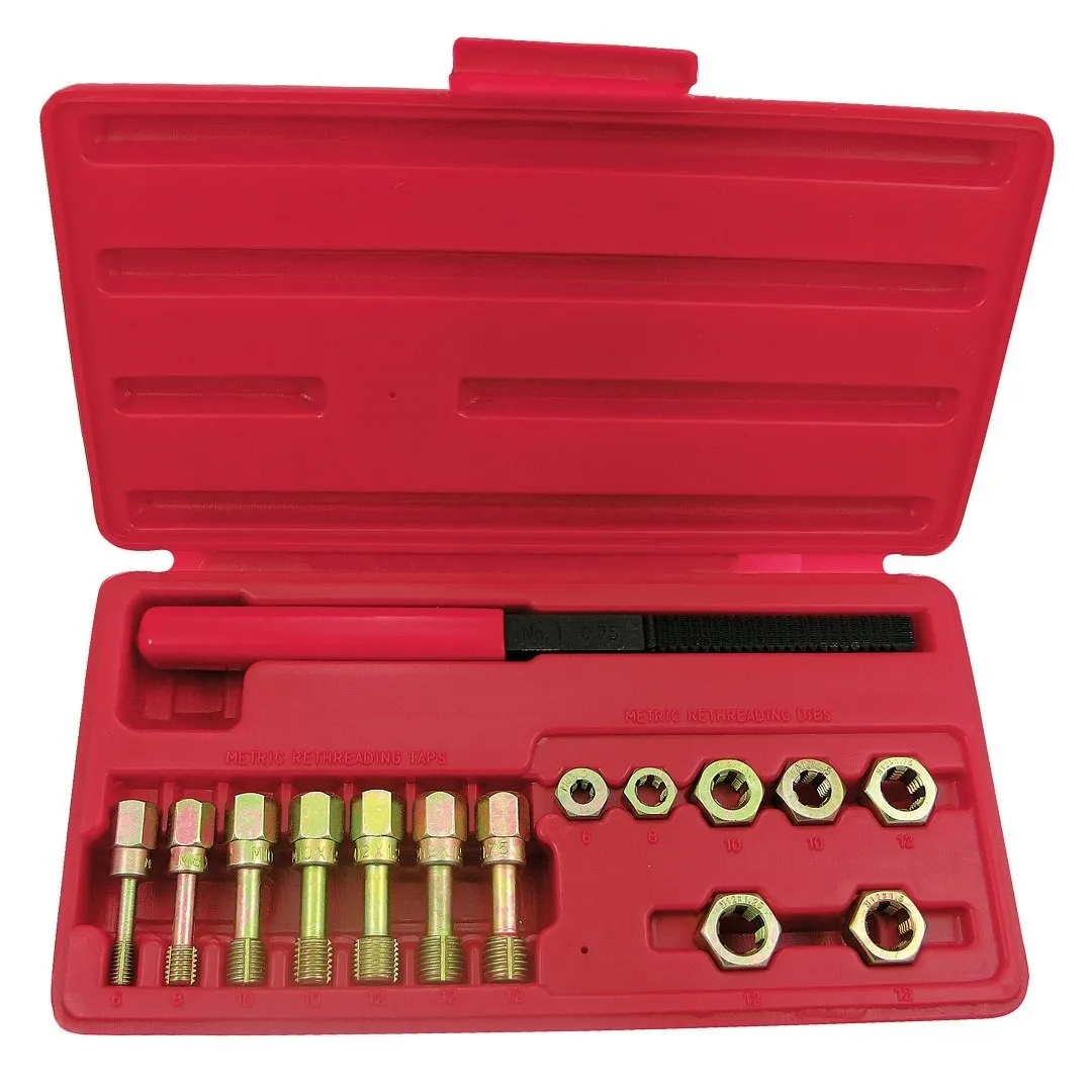 FORCE FC915U1 SCHROEFDRAAD REPARATIE SET 15DELIG