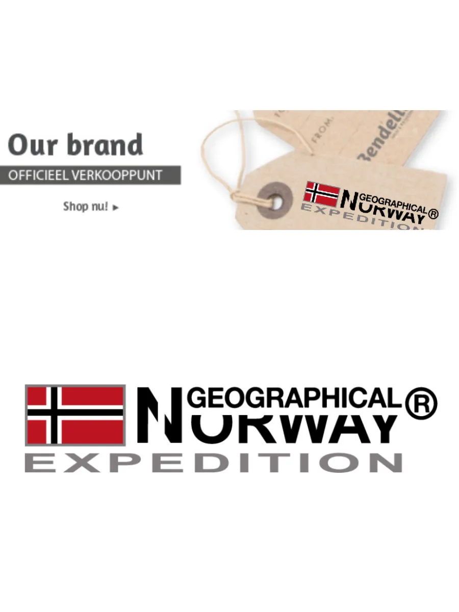 Geographical Norway Korte Broek Poudre Blauw