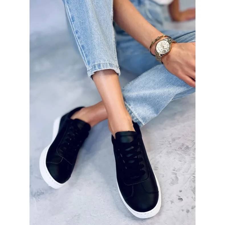 Girbo Zwarte damessneakers