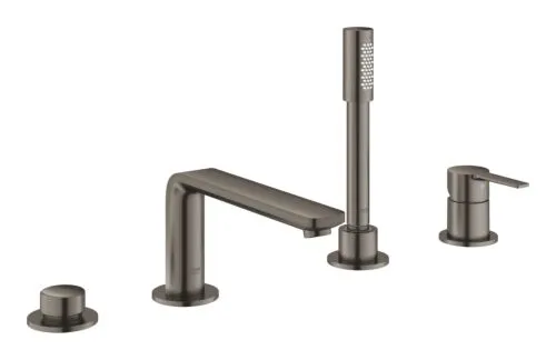 GROHE LINEARE NEW 4GATS BADRANDCOMBINATIE HARD GRAPHITE GEBORSTELD