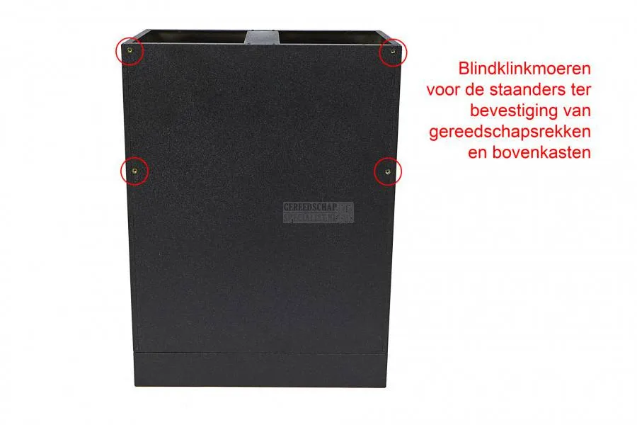 HBM PROFI gereedschapskast met deuren voor werkplaatsinrichting