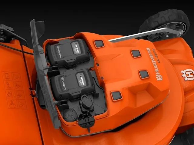 HUSQVARNA LB 553IV ACCU GRASMAAIER  ZONDER ACCU EN LADER