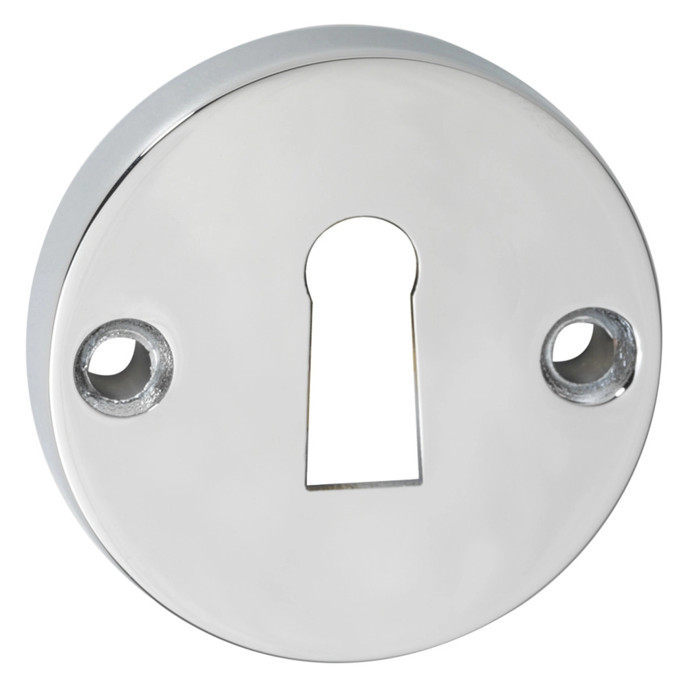Impresso Rozet Rond Schroef Modulair Sleutelgat Chroom 2stuks