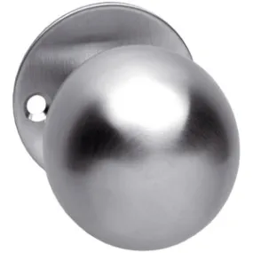 Intersteel Knop bol vast op rozet 2mm rvs