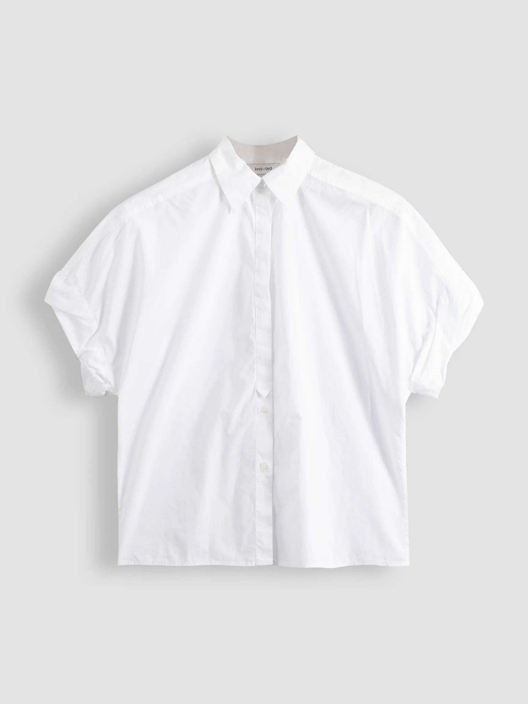 KNITTED LIZZY, ORGANIC COTTON BLOUSE