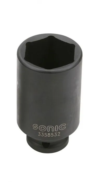 Krachtdop zeskant lang 1/2 " 20 mm