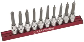 Kraftwerk 335099 Doppenassortiment Torx 1/2 10-delig