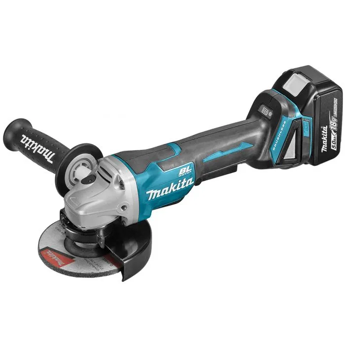 Makita DGA508RTJ 18 V Haakse slijper 125 mm