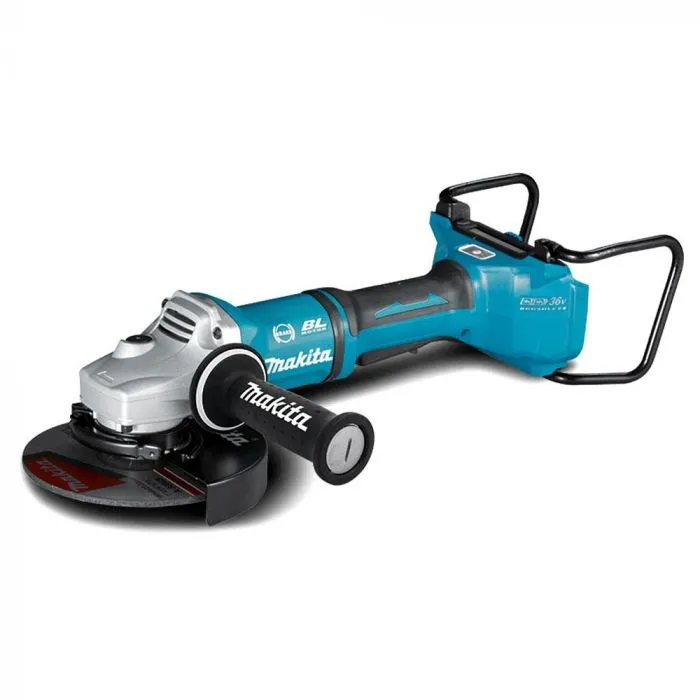 Makita DGA701ZKU1 180mm 36V Haakse Slijper Body in Koffer