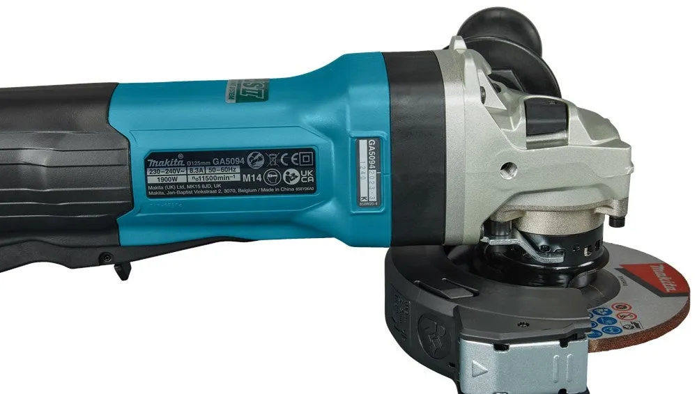 Makita GA5094 230V Haakse Slijper 125mm
