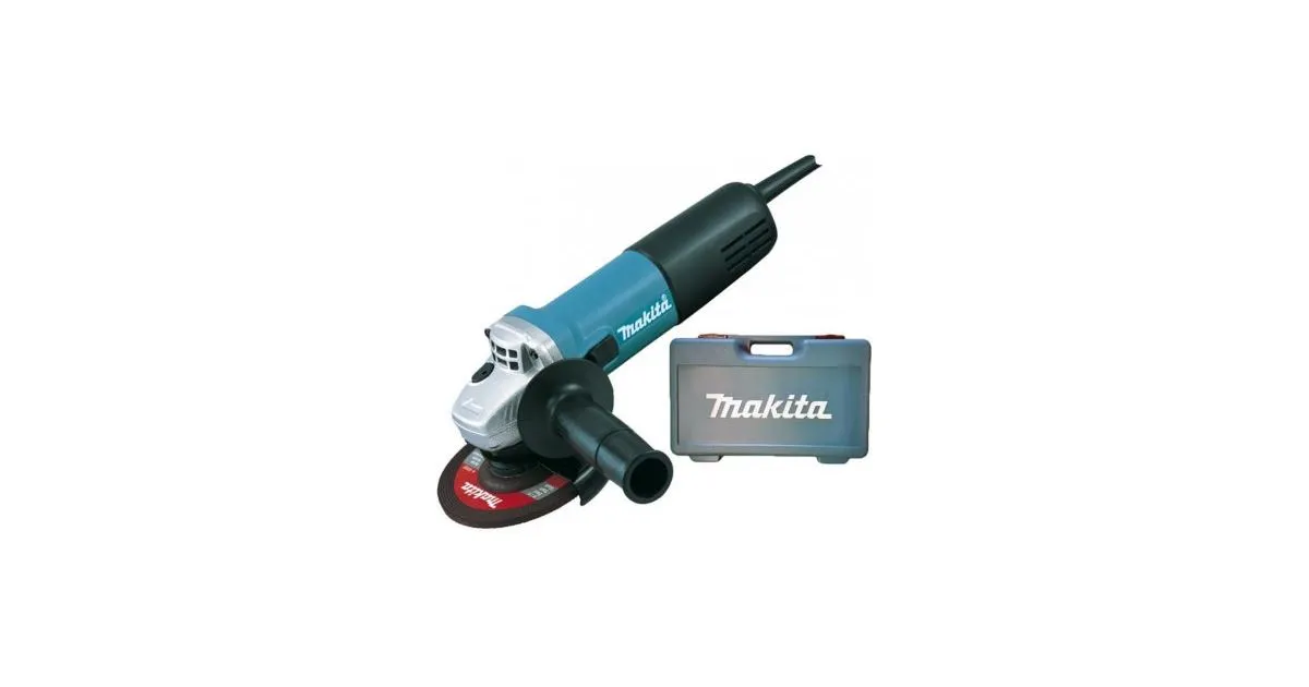 MAKITA Haakse slijper 125 mm, 840 W, koffer 9558HNRGK