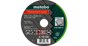 METABO Doorslijpschijf - steen-FLEXISUPER 125x1,0x22,2 616196000