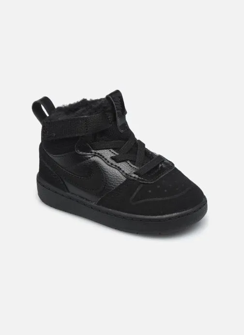      NIKE COURT BOROUGH MID 2 BOOT TD  ZWART   