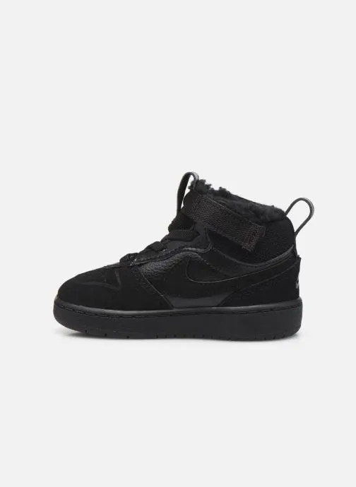      NIKE COURT BOROUGH MID 2 BOOT TD  ZWART   