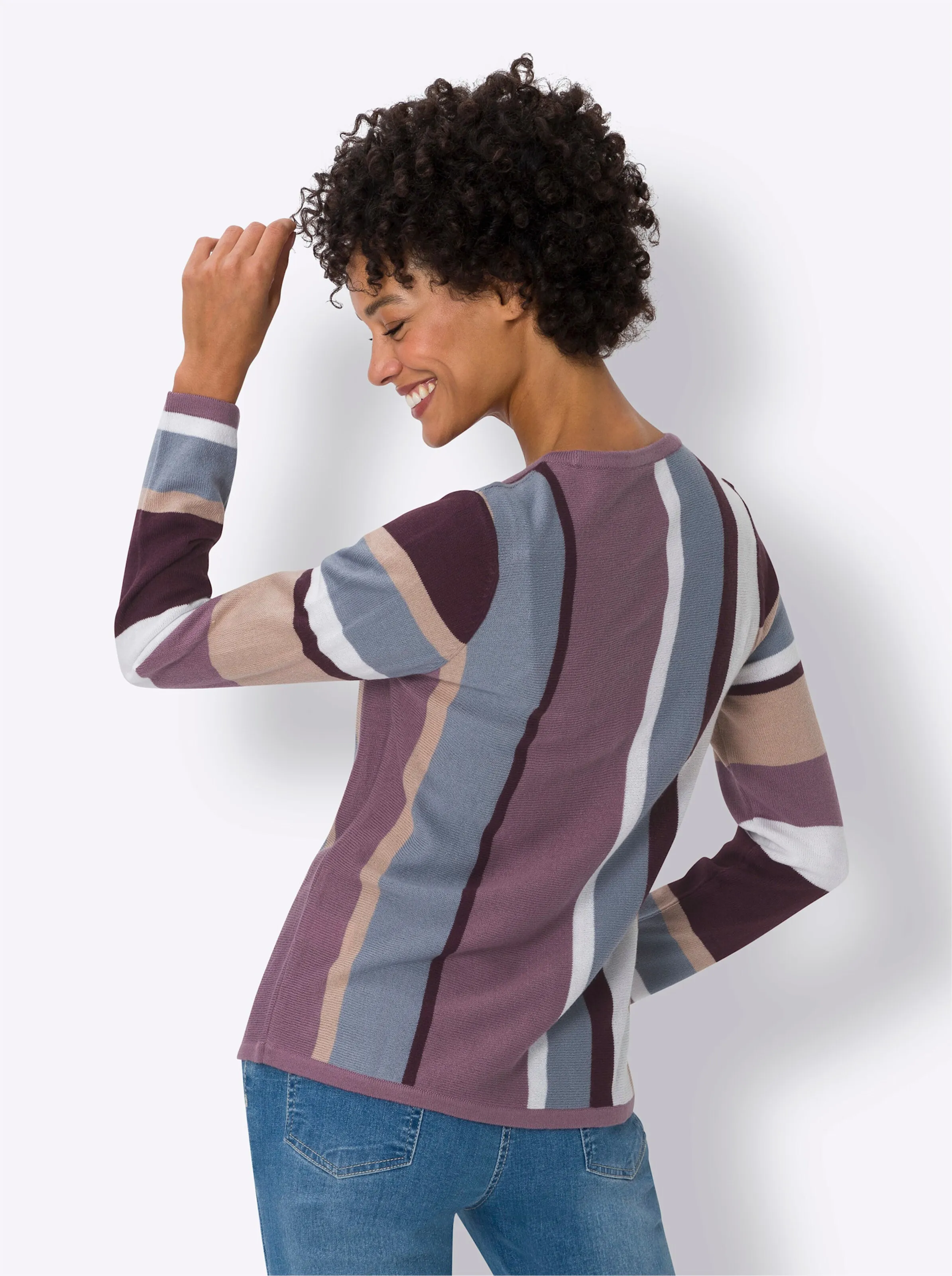 Pullover met ronde hals