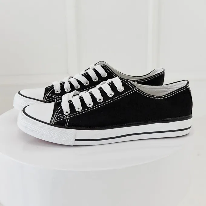 Roope zwarte herensneakers