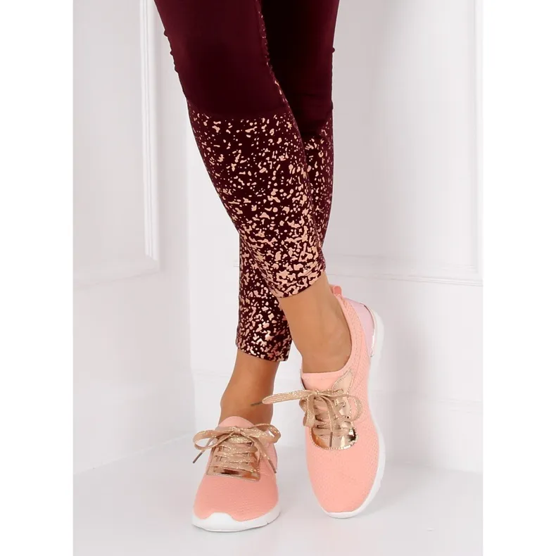 Roze T511 Champagne sportschoenen