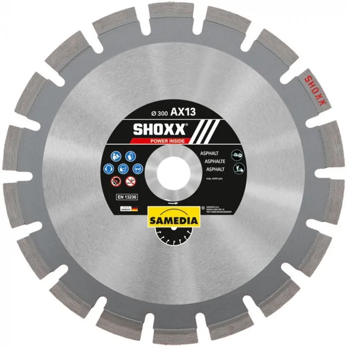 Samedia SHOXX AX13 600x25,4 Diamant Zaagblad 310344