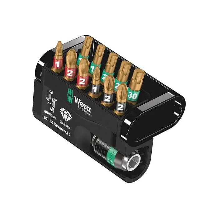 SCHROEFBITSET WERA ® 12DIAMOND