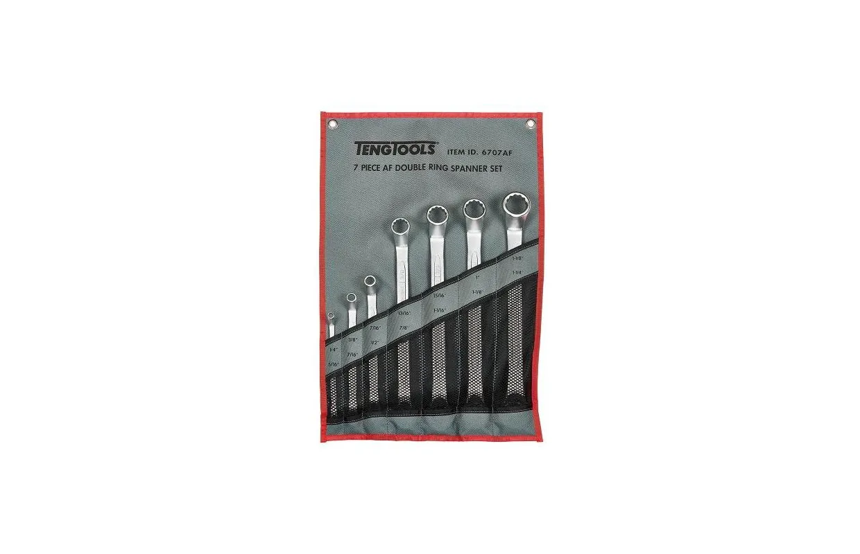set ringsleutels inch 7dlg Teng Tools
