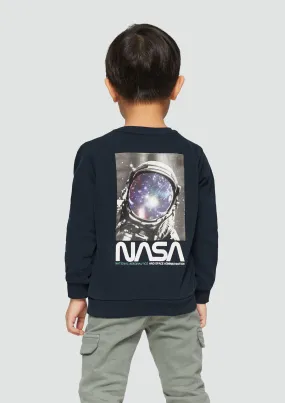 s.Oliver Warm sweatshirt met NASA®-print op de achterkant