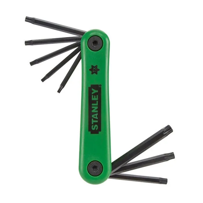 STANLEY STIFTSLEUTELSET TORX, 8DELIG