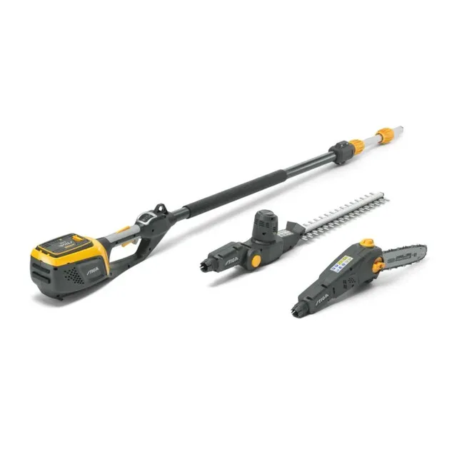 STIGA MT 500E KIT ACCU HOOGSNOEIER MULTITOOL  MET ACCU EN LADER
