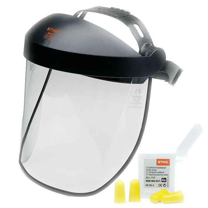 STIHL GELAATS/GEHOORBESCHERMING KUNSTSTOF VIZIER
