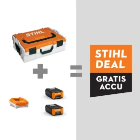 STIHL POWERBOX S MET 3X AP500S ACCU EN AL501 LADER